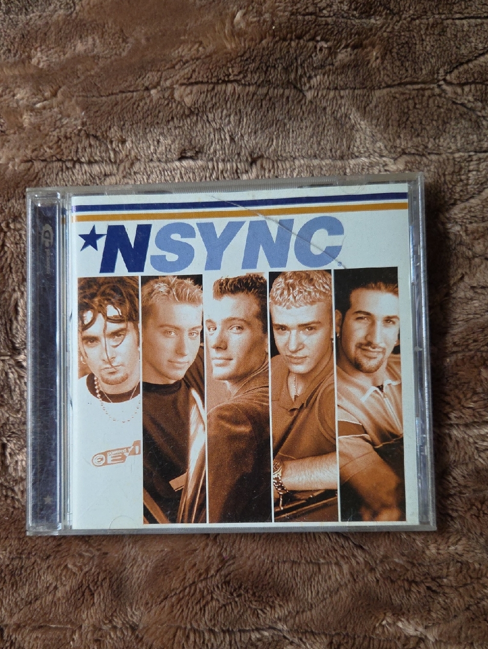 NSYNC Self-Titled CD - White & Blue Cover